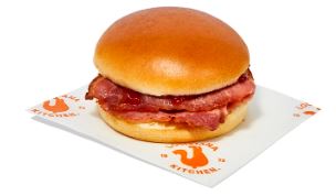 Bacon Roll with Cajun Ketchup