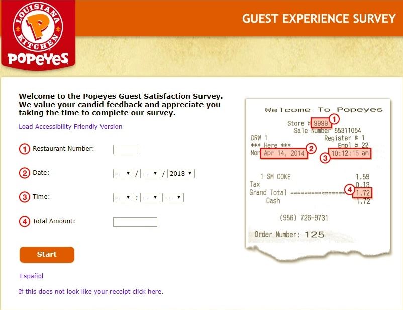 tellpopeys Guest Experiance Survey